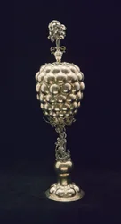 Gadroon-Becher (Silber vergoldet)